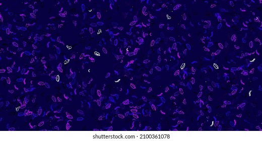 Light Purple, Pink vector background with woman symbols. Colorful illustration with gradient feminism shapes. Best design to show the power of women.