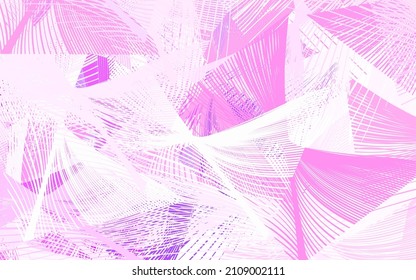 Light Purple, Pink vector background with abstract shapes. Decorative design in abstract style with random forms. Simple design for your web site.