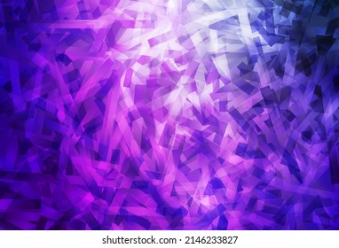 Light Purple, Pink vector background with stright stripes. Colorful shining illustration with lines on abstract template. Template for your beautiful backgrounds.