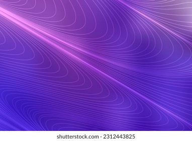 Hellviolett, rosafarbener Vektorhintergrund mit Streifen. Abstrakte Illustration mit bunten Sticks. Muster für Werbung, Broschüren, Prospekte.