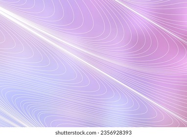 Light Purple, Pink vector background with straight lines. Colorful shining illustration with lines on abstract template. Pattern for ad, booklets, leaflets.