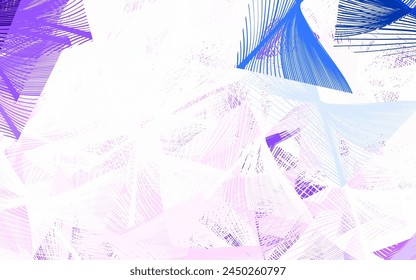 Light Purple, Pink vector background with abstract shapes. Simple colorful illustration with abstract gradient shapes. Background for a cell phone.