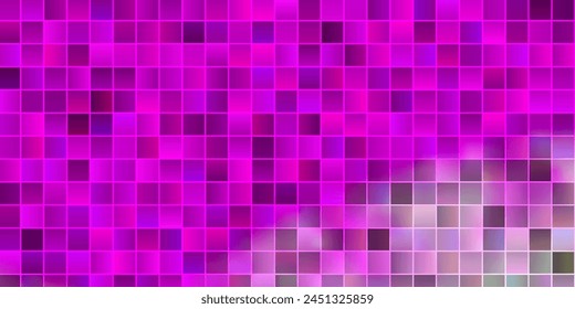 Púrpura claro, fondo de Vector rosa con rectángulos. Ilustración con un conjunto de rectángulos degradados. Patrón para comerciales, anuncios.