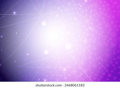 Púrpura claro, fondo de Vector rosa con rayas rectas. Líneas sobre fondo abstracto desenfocado con degradado. Patrón para sus Sitios web de negocios.