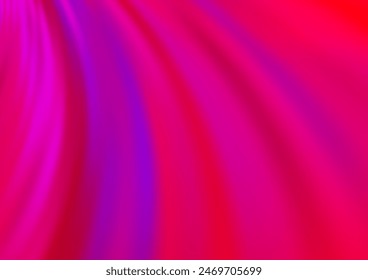 Púrpura claro, fondo de Vector rosa con Formas líquidas. Ilustración abstracta colorida con líneas de degradado. El patrón elegante para el libro de la marca.