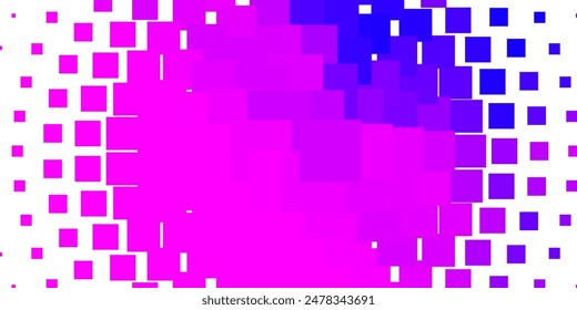 Púrpura claro, fondo de Vector rosa en estilo poligonal. Ilustración con un conjunto de rectángulos degradados. El mejor diseño para su anuncio, póster, Anuncio.