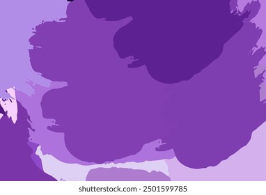 Hellviolett, rosafarbener Vektorhintergrund mit abstrakten Formen. Moderne abstrakte Illustration mit bunten Zufallsformen. Elegantes Design für Tapeten.