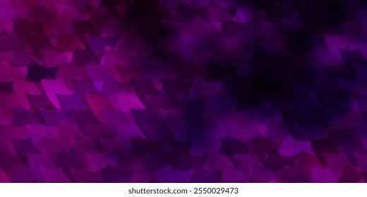 Hellviolett, rosafarbener Vektorhintergrund mit Rechtecken. Illustration mit einem Satz von Farbverlauf-Rechtecken. Muster für Werbespots, Anzeigen.