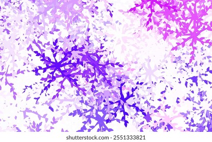 Light Purple, Pink vector background with abstract shapes. Illustration with colorful gradient shapes in abstract style. Simple design for your web site.