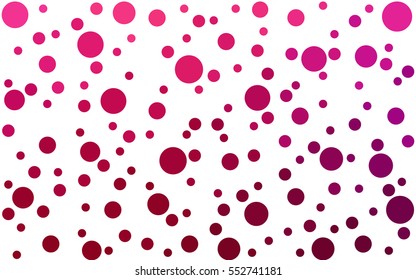 Light Purple Pink Vector banners banners set of circles, spheres. Network design, technology science, vector illustration
