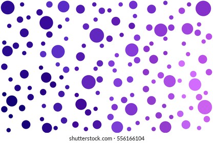 Light Purple Pink Vector banners banners set of circles, spheres. Network design, technology science, vector illustration