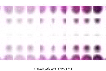 Light Purple, Pink vector banners set of circles, spheres. Abstract spots. Art Background of bubbles in halftone style with colored gradient.