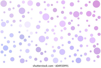 Light Purple, Pink vector banners set of circles, spheres. Abstract spots. Art Background of bubbles in halftone style with colored gradient.