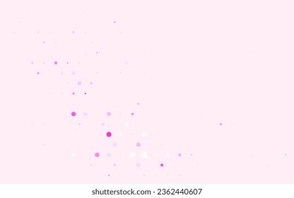 Light Purple, Pink vector Beautiful colored illustration with blurred circles in nature style. Beautiful colored illustration with blurred circles in nature style. Wallpaper for a cell phone.