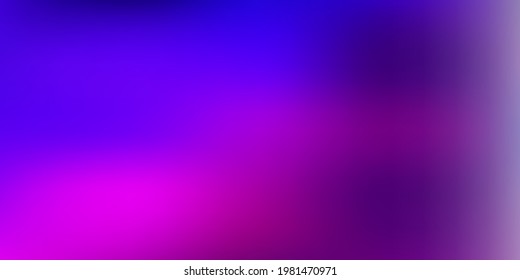 Light purple, pink vector blur drawing. Colorful gradient abstract illustration in blur style. Multipurpose app design.