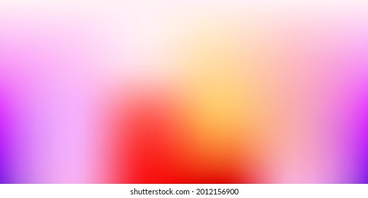 Light Purple, Pink vector blur template. Colorful abstract illustration with blur gradient. Best choice for your design.
