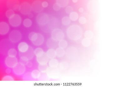 Light Purple, Pink vector blurred shine abstract template. Glitter abstract illustration with an elegant design. Brand new style for your business design.