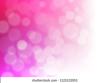 Light Purple, Pink vector blurred shine abstract template. Colorful illustration in abstract style with gradient. The blurred design can be used for your web site.