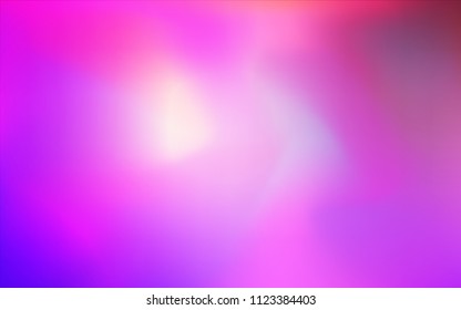 Light Purple, Pink vector blurred and colored backdrop. Shining colored illustration in a brand-new style. A completely new template for your business design.