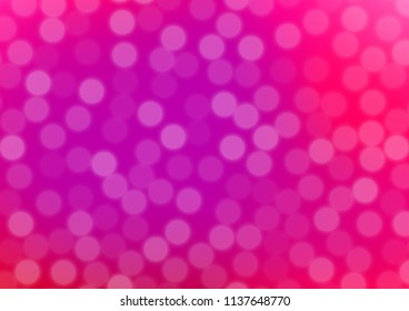 Light Purple, Pink vector blurred shine abstract background. Glitter abstract illustration with an elegant design. The template can be used for your brand book.