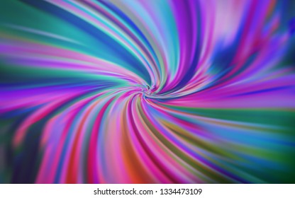 Light Purple, Pink vector blurred shine abstract template. Colorful illustration in abstract style with gradient. New way of your design.