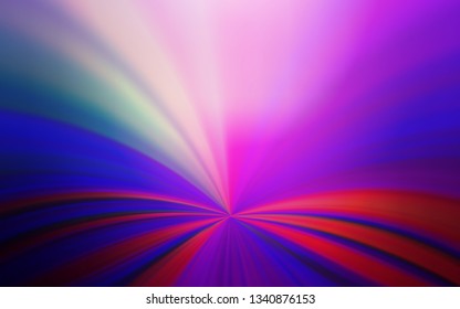 Light Purple, Pink vector blurred bright template. Shining colored illustration in smart style. New style for your business design.