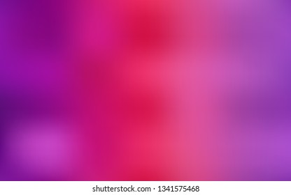 Light Purple, Pink vector blurred shine abstract background. An elegant bright illustration with gradient. Background for designs.
