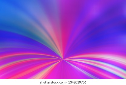Light Purple, Pink vector blurred bright template. New colored illustration in blur style with gradient. New design for your business.