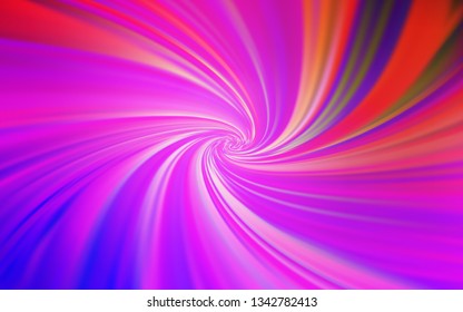 Light Purple, Pink vector blurred bright template. Abstract colorful illustration with gradient. New way of your design.