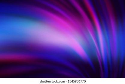 Light Purple, Pink vector blurred pattern. Abstract colorful illustration with gradient. New style design for your brand book.
