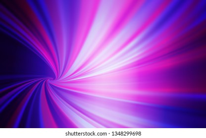 Light Purple, Pink vector blurred shine abstract background. Colorful abstract illustration with gradient. New way of your design.