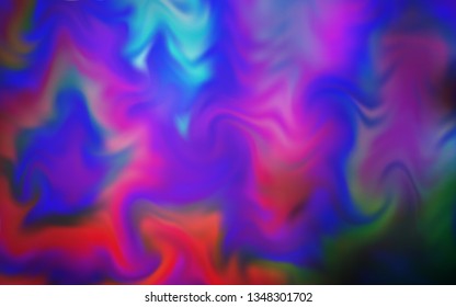 Light Purple, Pink vector blurred template. Abstract colorful illustration with gradient. Background for designs.