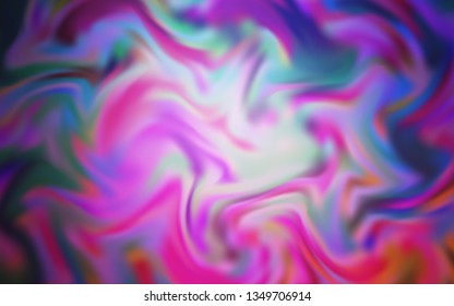 Light Purple, Pink vector blurred shine abstract texture. Modern abstract illustration with gradient. Background for designs.