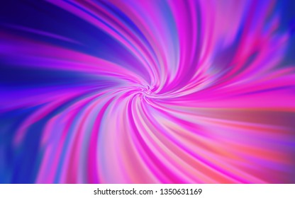 Light Purple, Pink vector blurred shine abstract template. Colorful illustration in abstract style with gradient. Background for a cell phone.