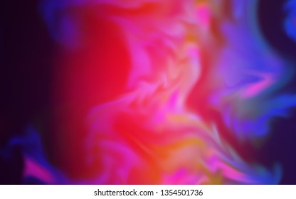 Light Purple, Pink vector blurred shine abstract template. New colored illustration in blur style with gradient. New style design for your brand book.