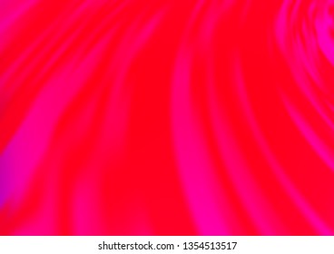 Light Purple, Pink vector blurred and colored template. Glitter abstract illustration with an elegant design. A completely new template for your design.