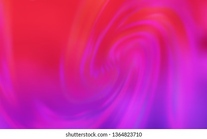 Light Purple, Pink vector blurred shine abstract template. Abstract colorful illustration with gradient. New style for your business design.
