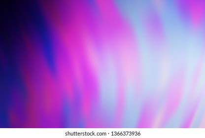 Light Purple, Pink vector blurred pattern. New colored illustration in blur style with gradient. Completely new design for your business.