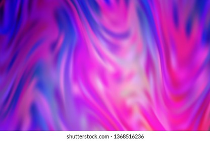 Light Purple, Pink vector blurred pattern. An elegant bright illustration with gradient. New design for your business.