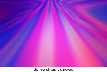 Light Purple, Pink vector blurred shine abstract background. Abstract colorful illustration with gradient. Blurred design for your web site.