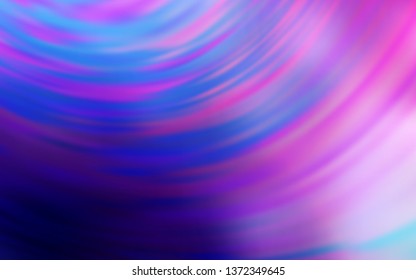 Light Purple, Pink vector blurred background. Glitter abstract illustration with gradient design. Smart design for your work.