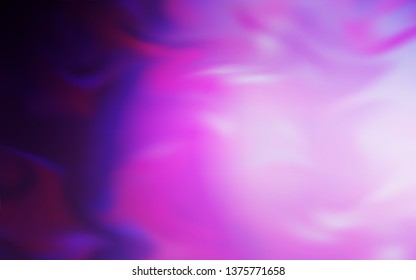 Light Purple, Pink vector blurred bright template. Glitter abstract illustration with gradient design. Background for a cell phone.