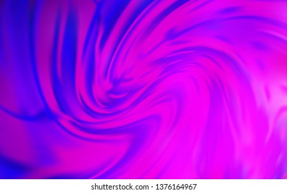 Light Purple, Pink vector blurred and colored pattern. Colorful illustration in abstract style with gradient. Smart design for your work.