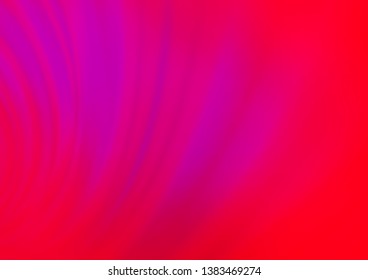 Light Purple, Pink vector blurred and colored background. Colorful illustration in abstract style with gradient. The template can be used for your brand book.