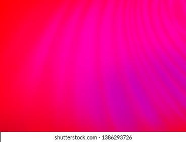 Light Purple, Pink vector blurred bright template. Colorful illustration in abstract style with gradient. The template can be used for your brand book.