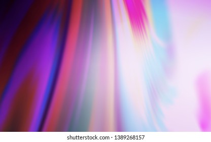 Light Purple, Pink vector blurred shine abstract template. New colored illustration in blur style with gradient. New design for your business.