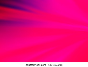 Light Purple, Pink vector blurred bright template. Creative illustration in halftone style with gradient. A new texture for your design.