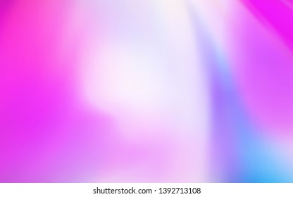 Light Purple, Pink vector blurred bright texture. Shining colored illustration in smart style. Smart design for your work.