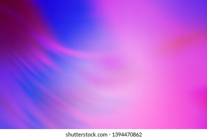 Light Purple, Pink vector blurred pattern. Shining colored illustration in smart style. Background for designs.