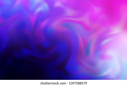 Light Purple, Pink vector blurred shine abstract background. Colorful illustration in abstract style with gradient. Elegant background for a brand book.